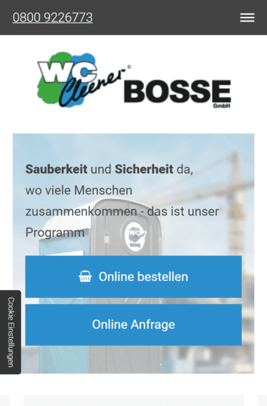 WC Cleener Bosse GmbH | Handy